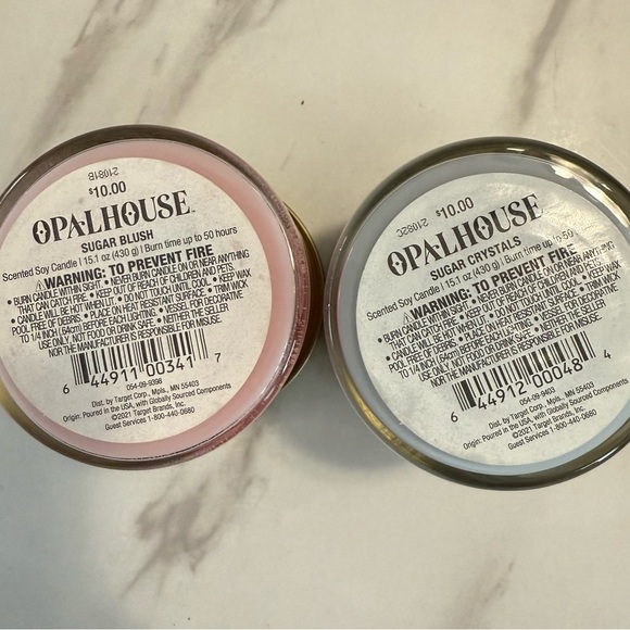 2 OpalHouse Scented Soy Candles - Picture 4 of 4